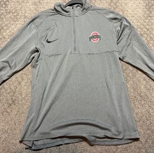 Nike Ohio State quarter-zip jacket